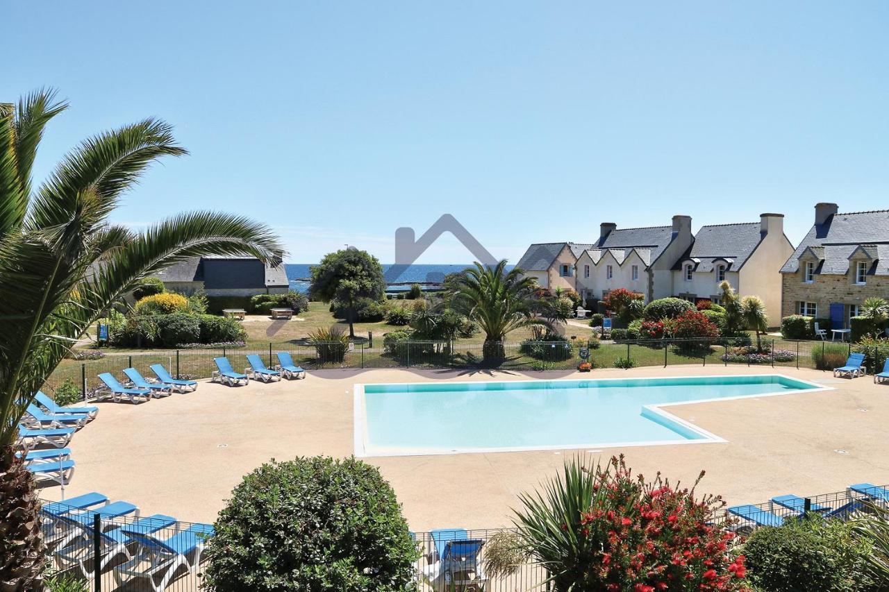 LocaLise au Guilvinec - A16 - Vue sur la mer, la piscine et le jardin - Tout à pied, plages, port, centre, commerces, marché - Wifi inclus - Animaux bienvenus - Linge de lit inclus Exterior foto
